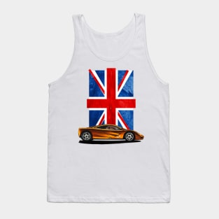 A Very Orange F1 Tank Top